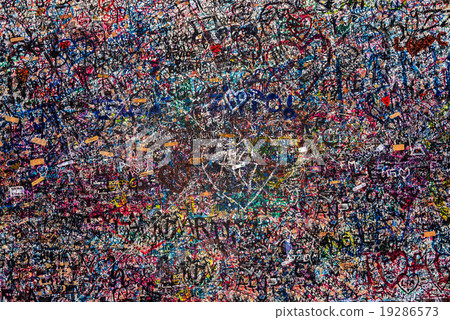 The wall full of messages, Verona, Italy. The wall full of messages, Verona, Italy. 19286573