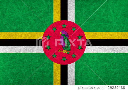 Dominica Flag Country Flag 19289488