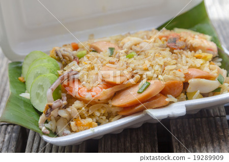 fried rice with shimp fried rice with shimp 19289909