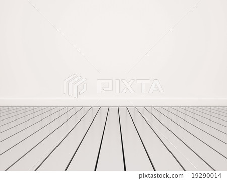 White wall and white floor White wall and white floor 19290014