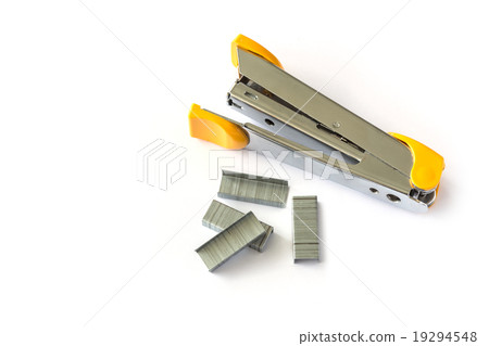 Stapler isolated on white background 19294548