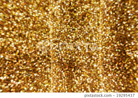 Colourful spark and blow colourful bokeh light in golden colour 19295437
