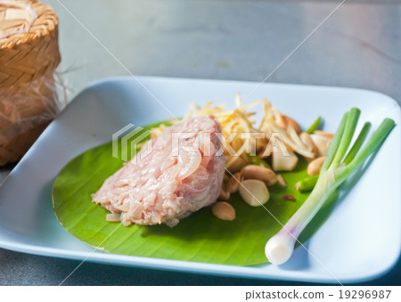 set of northern thai food 19296987