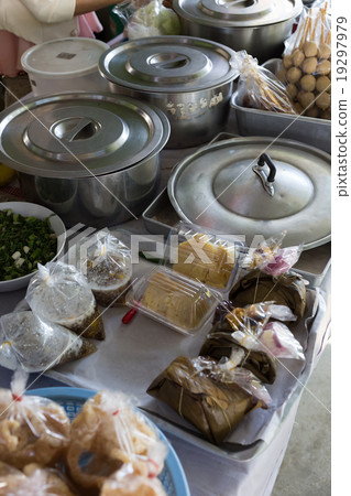 local food restaurant in the market, thailand 19297979