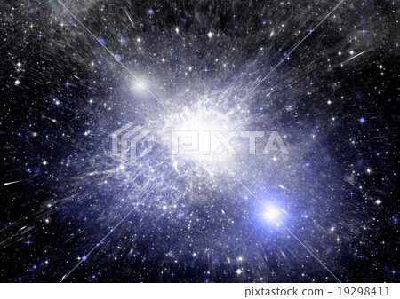 galaxy in a free space 19298411