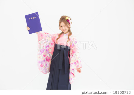 female college student, graduate, graduation 19300753