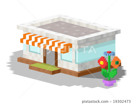 Shop market building vector illustration Shop market building vector illustration 19302473