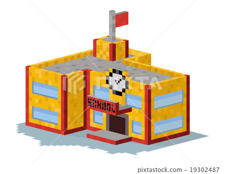 School building vector illustration 19302487