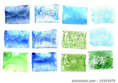 Watercolor square colorful backgrounds 19303979