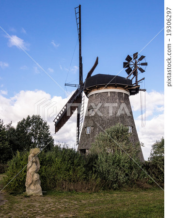 A wind mill in Benz A wind mill in Benz 19306297