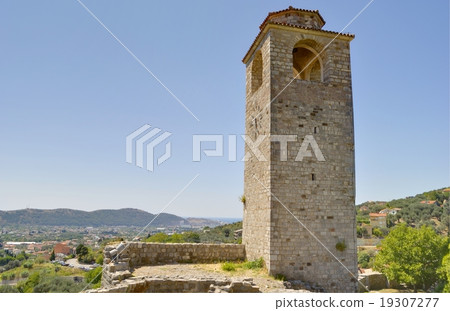 Clock tower in the Old Bar town, Montenegro Clock tower in the Old Bar town, Montenegro 19307277