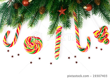 Christmas tree branches Christmas tree branches 19307403