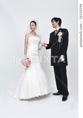 Variety rich and easy-to-use white background Wedding / Bridal People photo Variety rich and easy-to-use white background Wedding / Bridal People photo 19310594