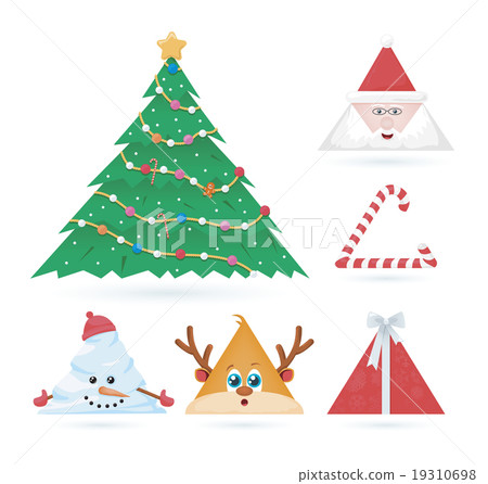 Triangle Christmas Ornaments Triangle Christmas Ornaments 19310698