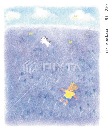 Showa's children Lavender fields Showa's children Lavender fields 19311230