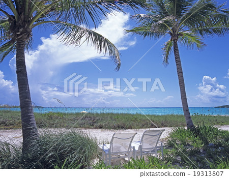 Beach deck chair 19313807