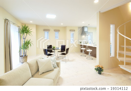 Western style building living kitchen Western style building living kitchen 19314112