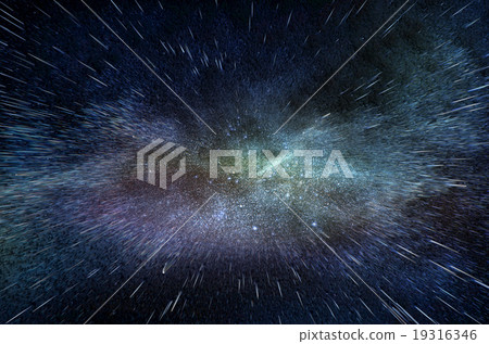 Starry explosion in a galaxy Starry explosion in a galaxy 19316346