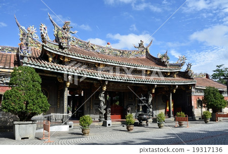 Taiwan, Taipei, Three Great Mausoleum Gates, Dairyudou Hoangu Temple, Front Hall Taiwan, Taipei, Three Great Mausoleum Gates, Dairyudou Hoangu Temple, Front Hall 19317136