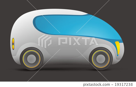 未來汽車圖像例證 19317238