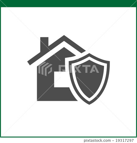 Property insurance icon 19317297