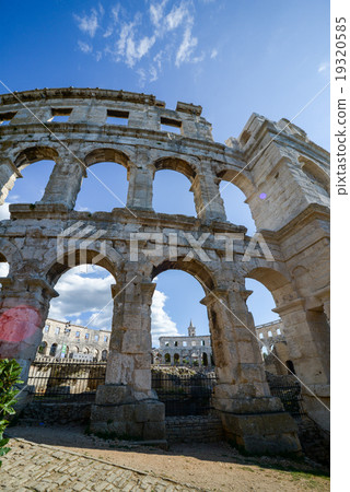 Ancient amphitheater in Pula Croatia 19320585