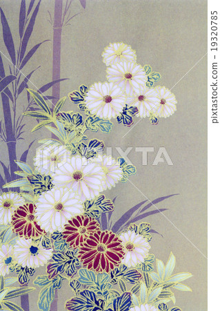 Pattern on the wrapper of the Japanese. 19320785