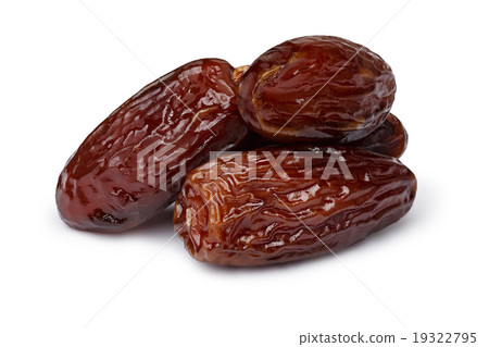 Dried dates isolated 19322795