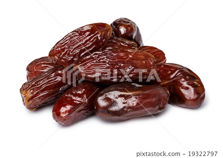 Dried dates fruits isolated 19322797