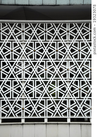 Wall pattern at the National Mosque of Malaysia Wall pattern at the National Mosque of Malaysia 19323078