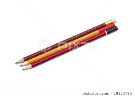 pencil on the white background 19323720