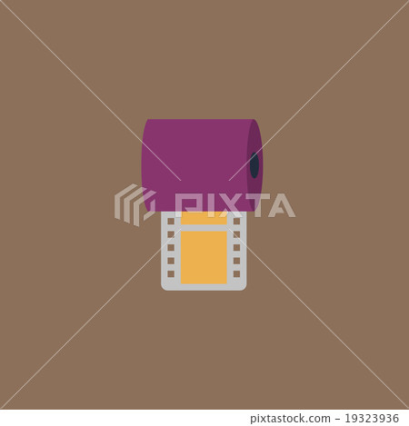 Vector film strip illustration Vector film strip illustration 19323936