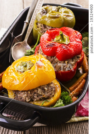 peppers filled with ground meat 19324400