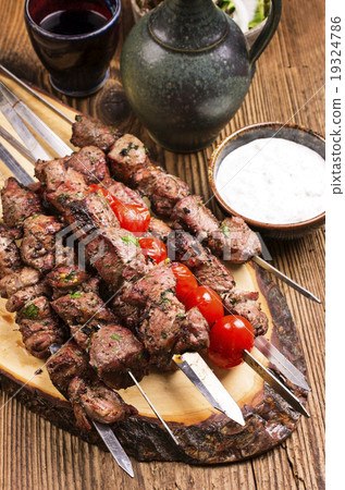 lamb shashlik 19324786