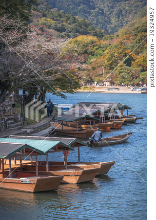 The pier of Hozugawa River Cruises, Arashiyama The pier of Hozugawa River Cruises, Arashiyama 19324957
