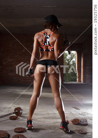 Sexy athletic woman Sexy athletic woman 19325756