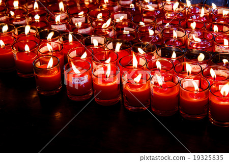 Several candles 19325835