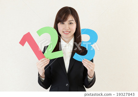 婦女，我的號碼，號碼，1,2,3，社會保障/稅號系統 19327843
