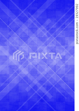 Cross pattern _ _ checkered _ horny white _ dark blue 19327992