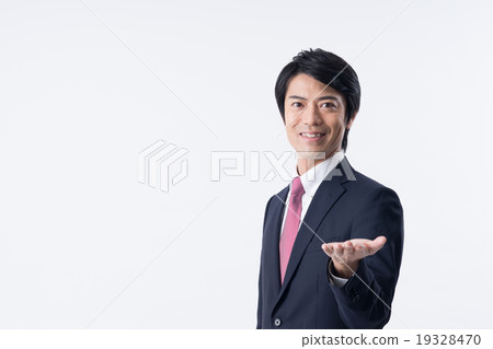 Middle businessman Middle businessman 19328470