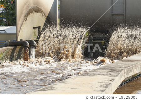 Waste water treatment plant. 19329003