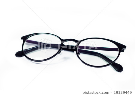 Eyeglasses isolated on white background 19329449