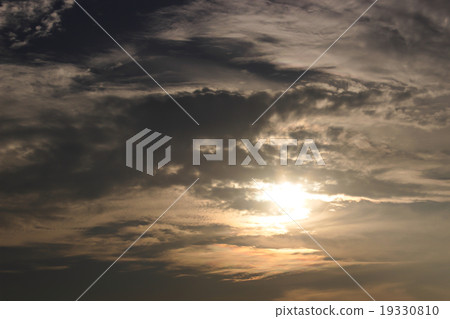 Sunset  with beautiful sky 19330810