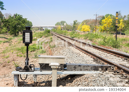 Train signals for railway and and traffic light Train signals for railway and and traffic light 19334004