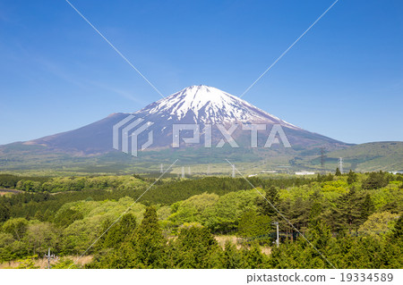 Panoramic of fuji mountain Panoramic of fuji mountain 19334589