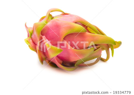 Dragon Fruit isolated against white background 19334779