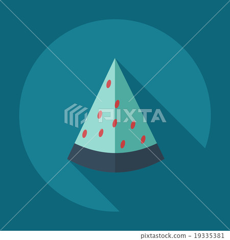 Flat modern design with shadow icons watermelon - Stock Illustration ...