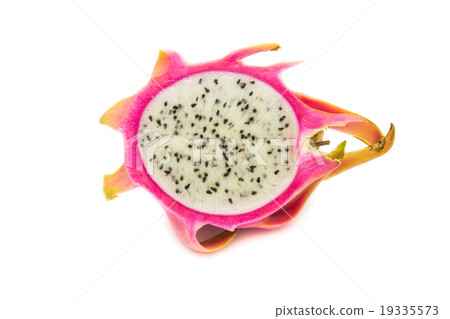 Dragon Fruit isolated against white background Dragon Fruit isolated against white background 19335573