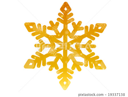 Snow crystal b (Yellow) Snow crystal b (Yellow) 19337138