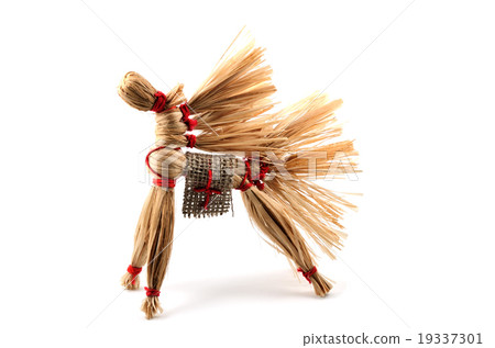 traditional Russian toy, horse of the bast traditional Russian toy, horse of the bast 19337301